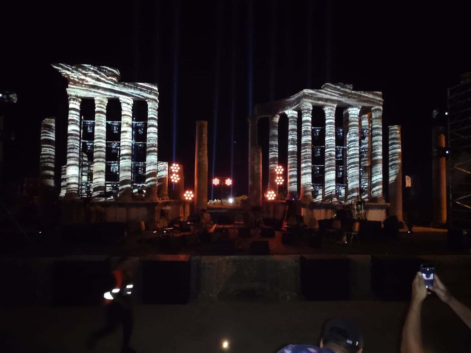 Projection Mapping Ruines